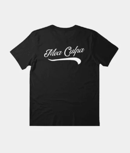 Mea Culpa Essential T Shirt Black (1)